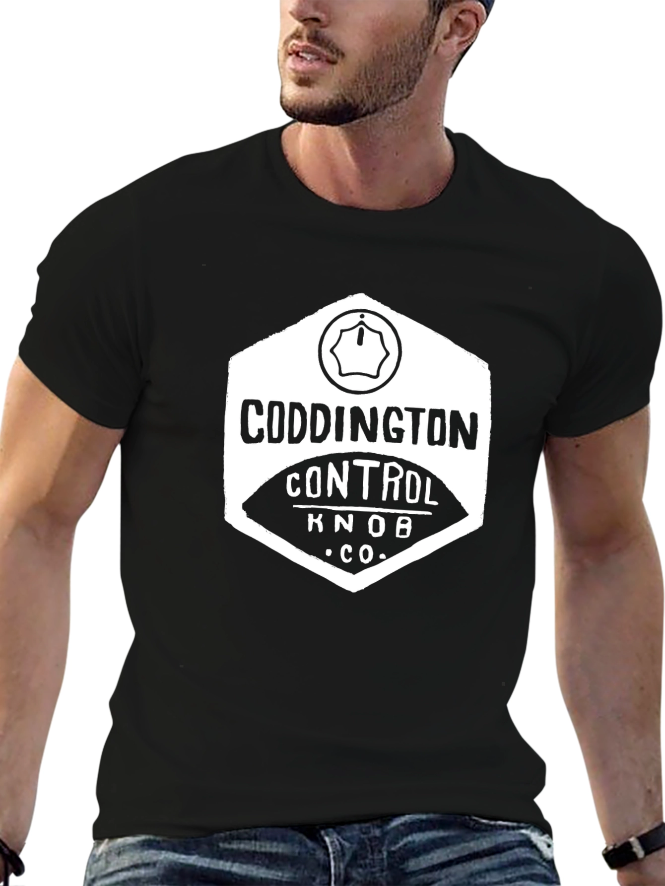 Coddington Control Knob Co. Black T-Shirt