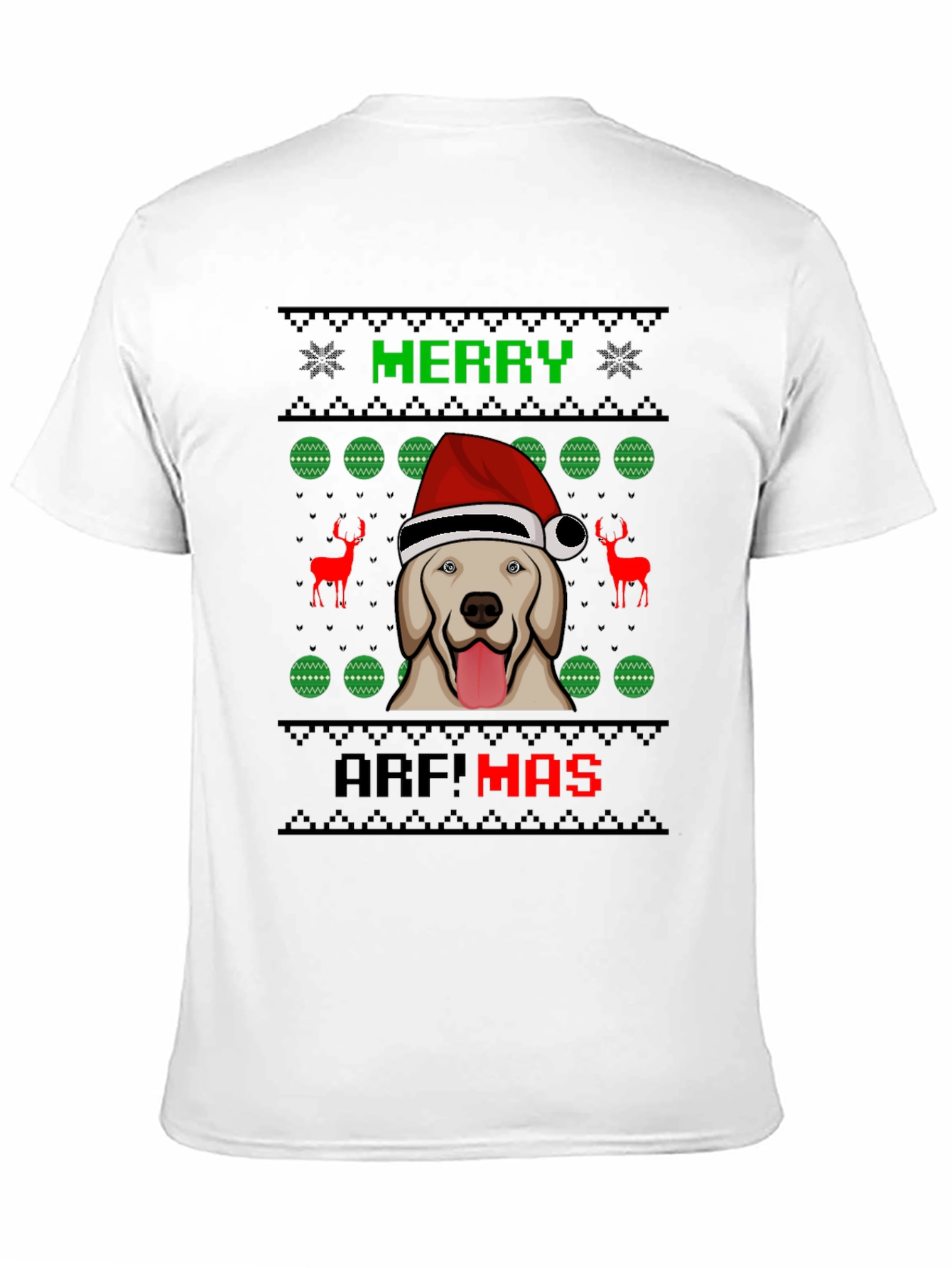 Merry Arf!mas Dog Christmas Graphic Tee