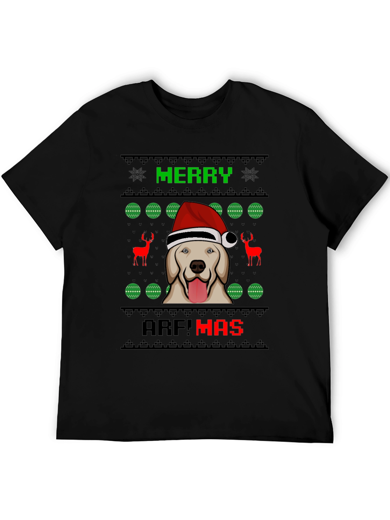 Merry Arf!mas Dog Christmas Graphic Tee