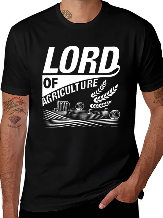 Lord of Agriculture Graphic T-Shirt - Farming Tee