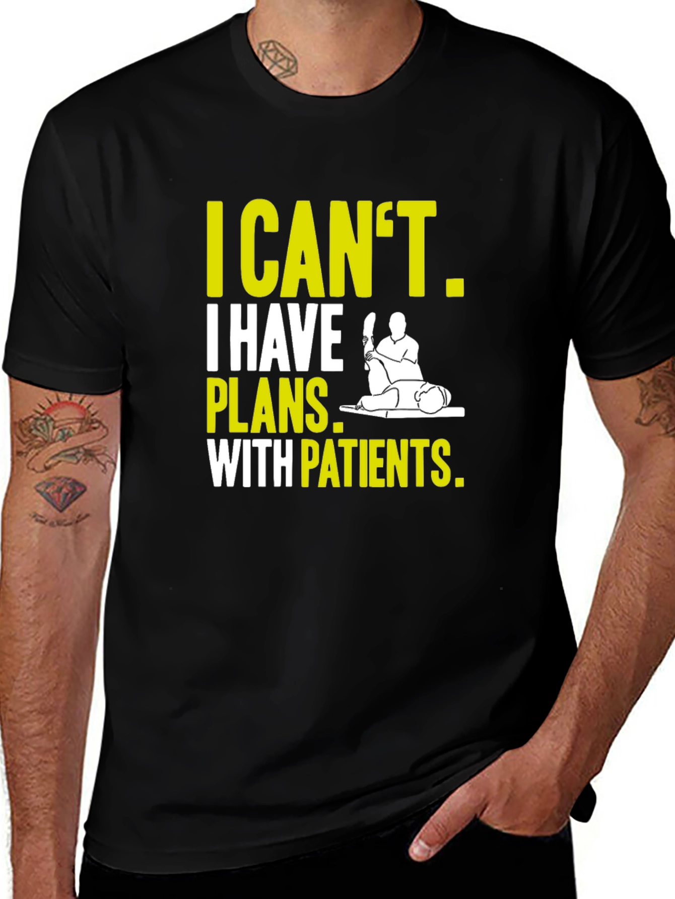 Therapist T-Shirt: I Cant Plans With Patients