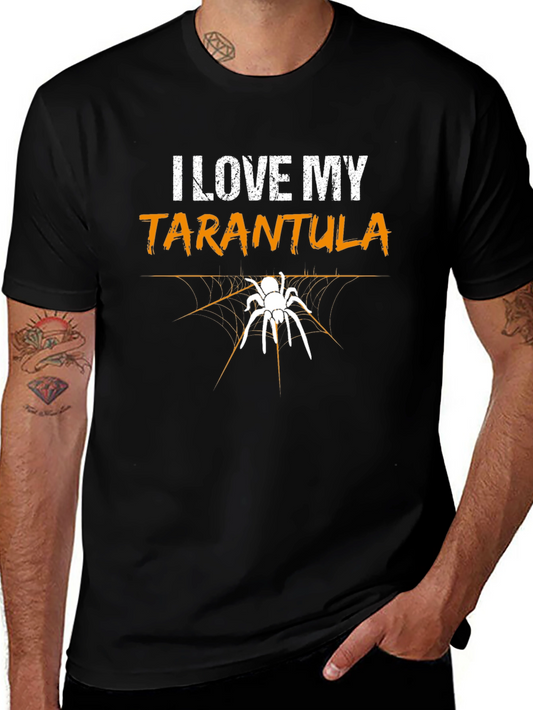 I Love My Tarantula Graphic T-Shirt