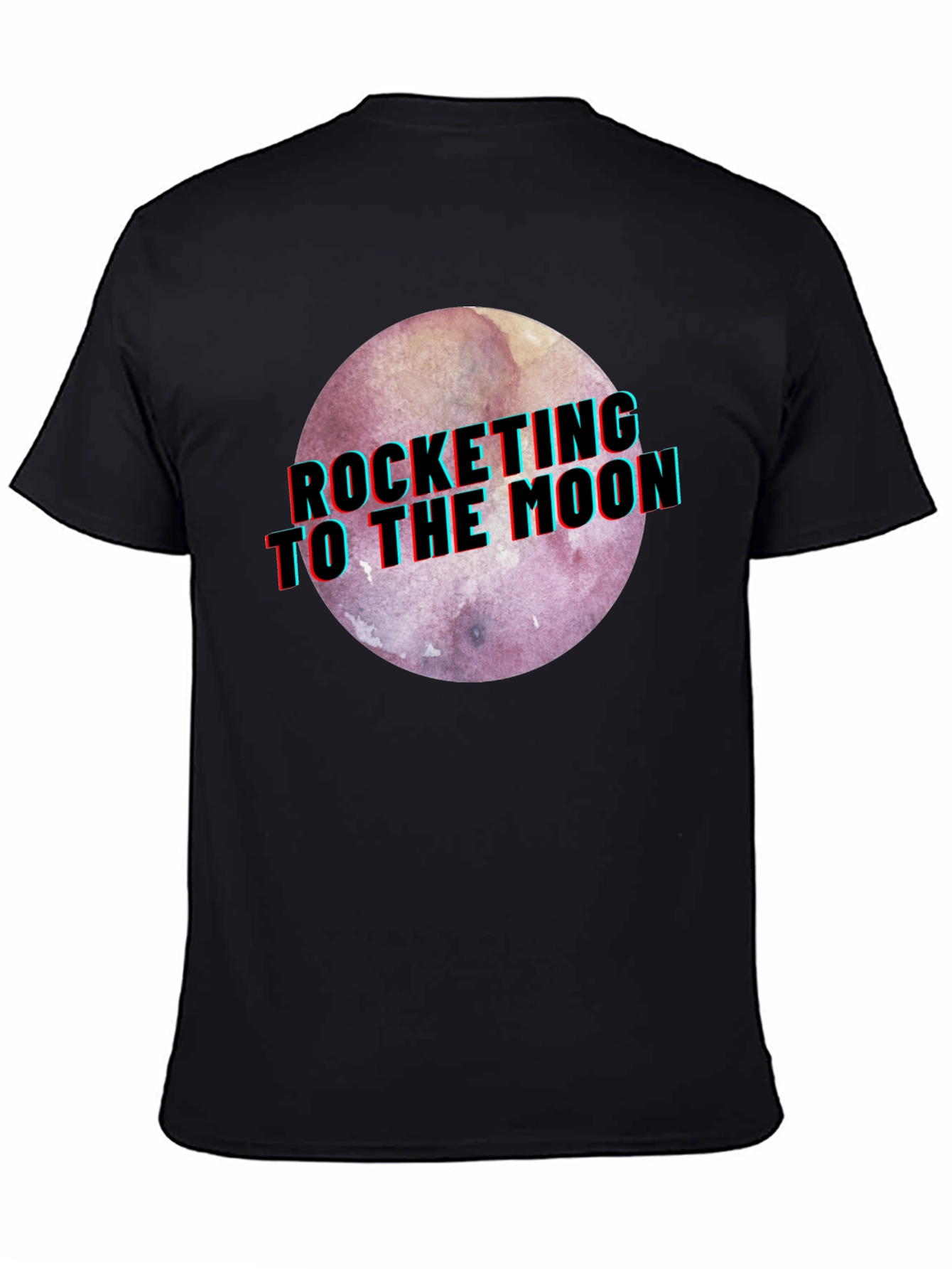 Rocketing to the Moon Graphic T-Shirt