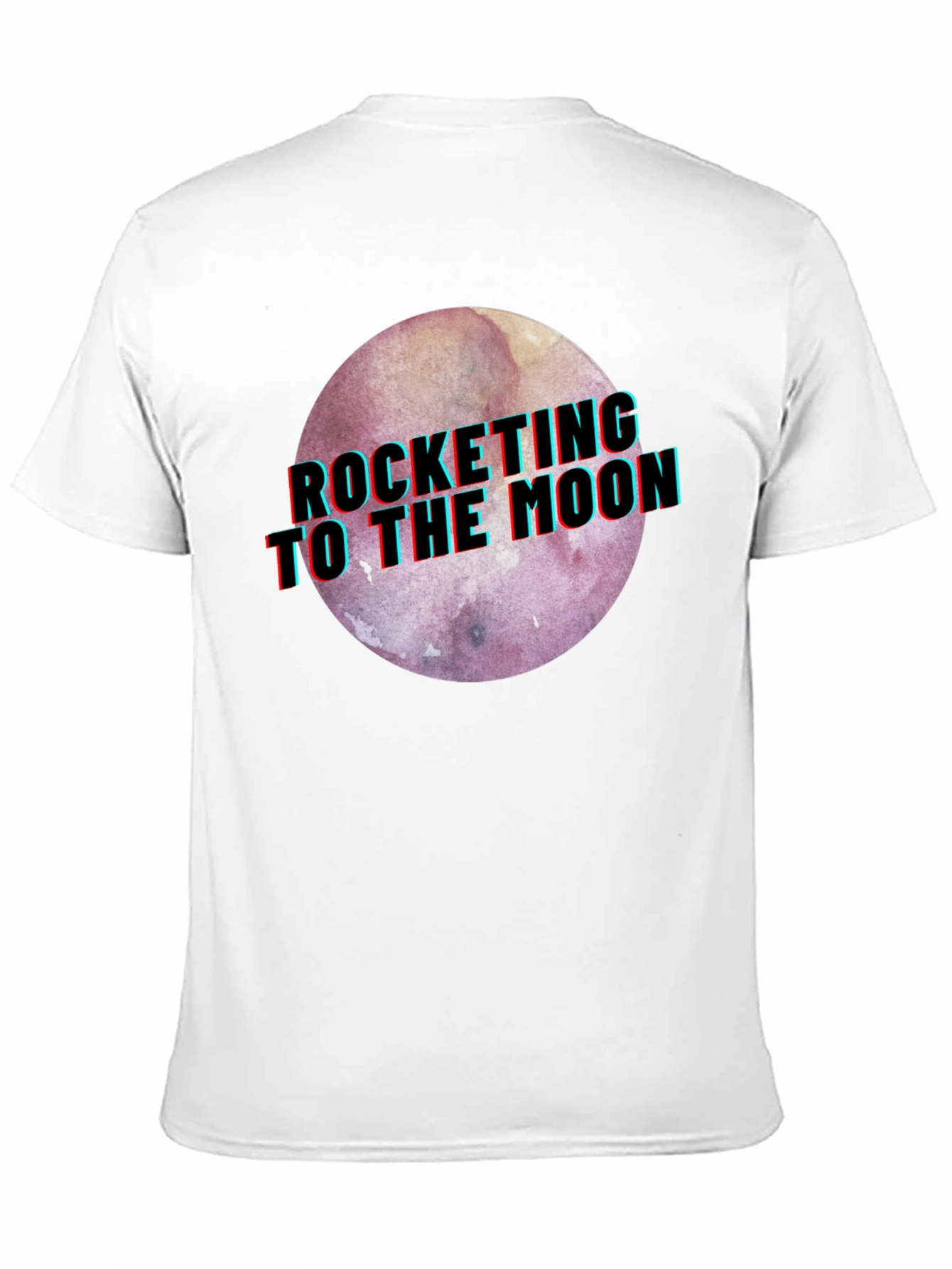 Rocketing to the Moon Graphic T-Shirt