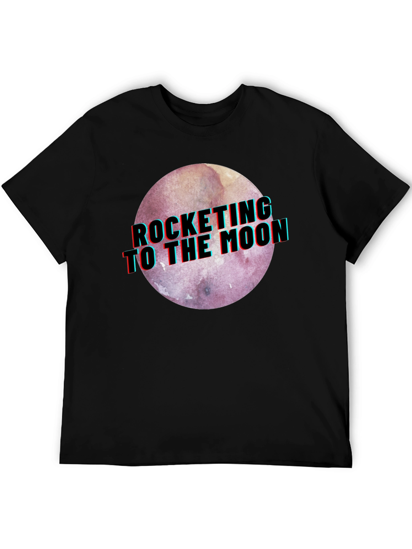 Rocketing to the Moon Graphic T-Shirt