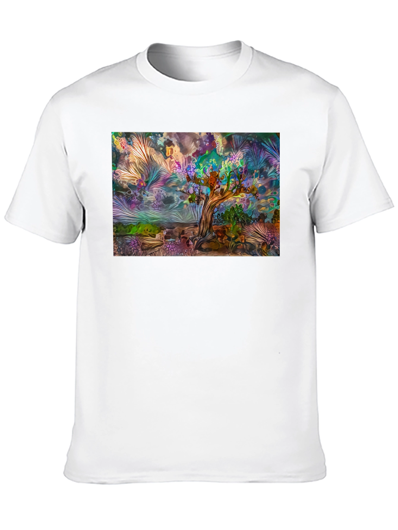 Artistic Landscape Graphic Tee