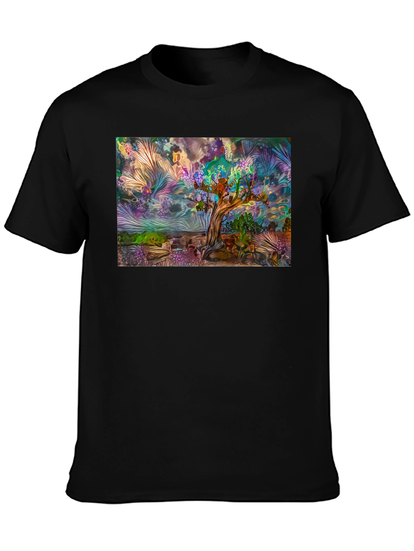 Artistic Landscape Graphic Tee