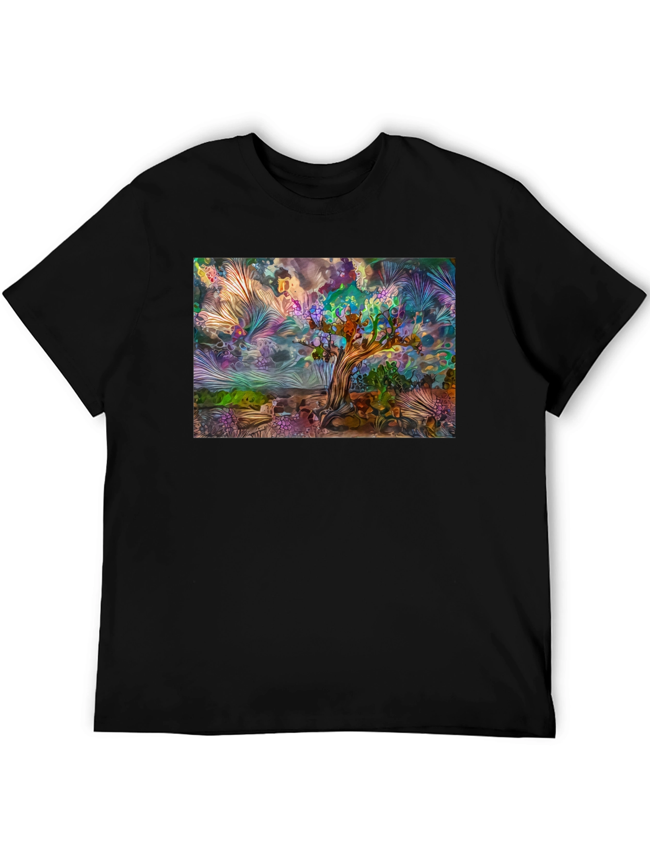 Artistic Landscape Graphic Tee