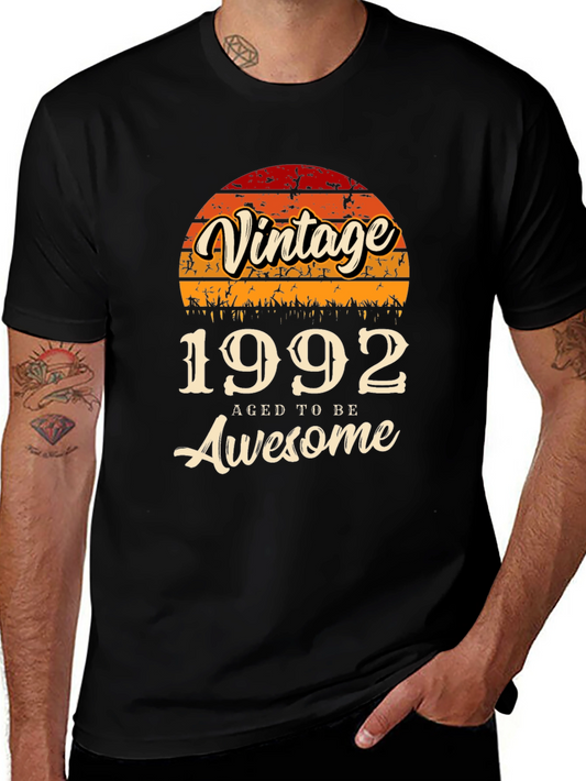 Vintage 1992 Aged to Be Awesome T-Shirt