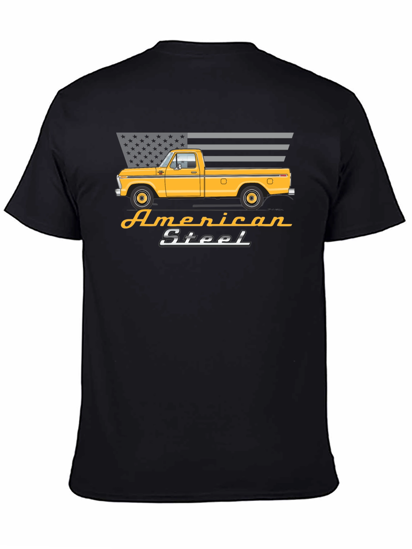 American Steel Truck Graphic T-Shirt