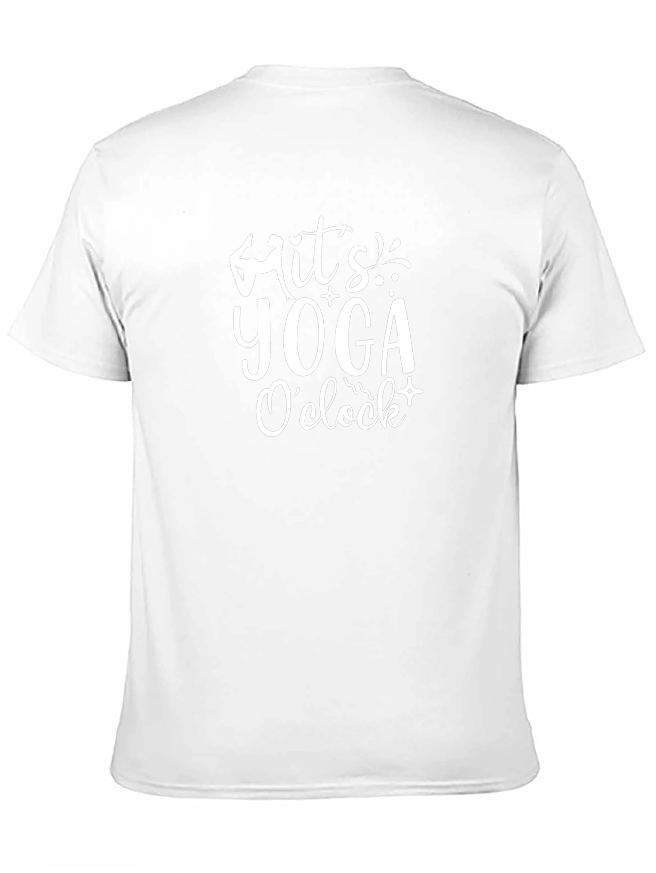 Yoga Oclock Black Graphic Tee