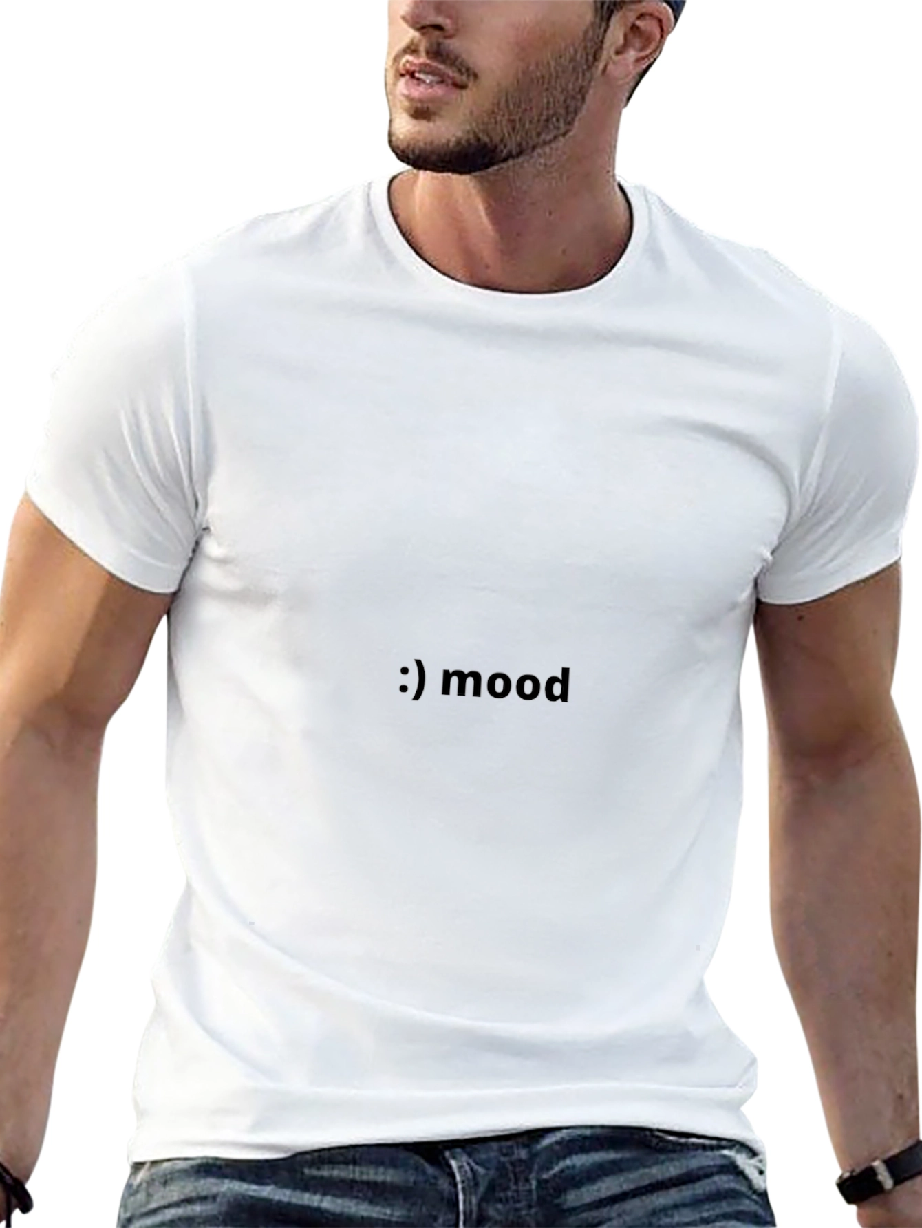 Mood Graphic Black T-Shirt