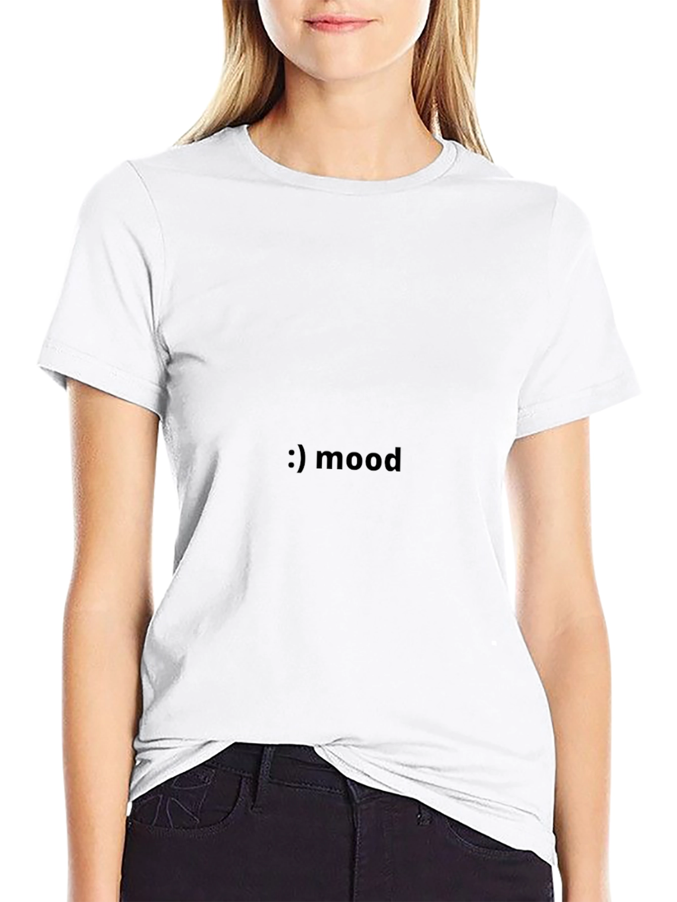 Mood Graphic Black T-Shirt