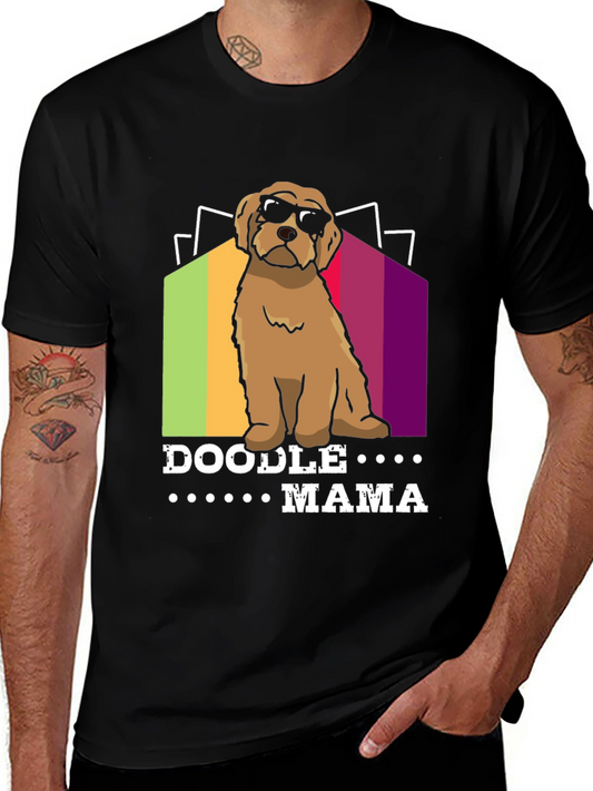 Doodle Mama T-Shirt - Cute Dog Graphic Tee