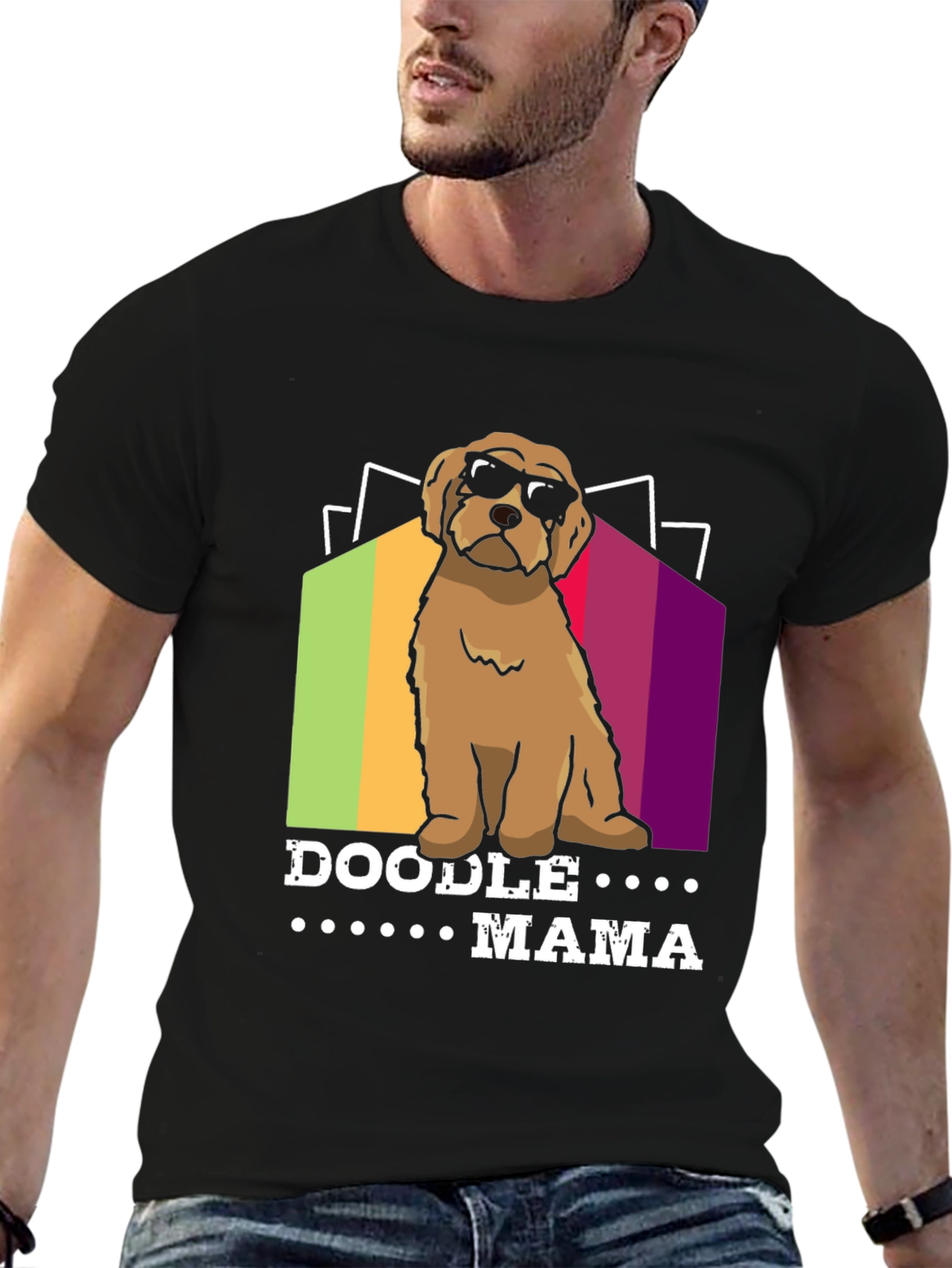 Doodle Mama T-Shirt - Cute Dog Graphic Tee