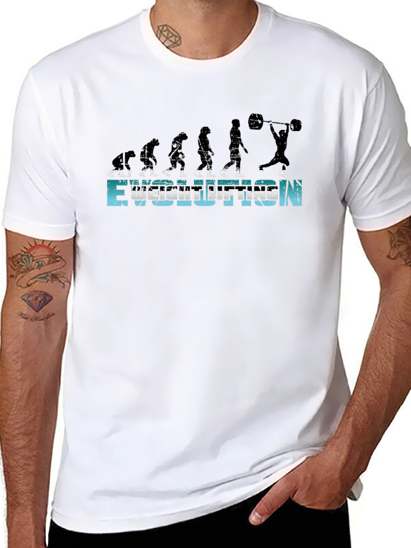 Evolution Weightlifting T-Shirt