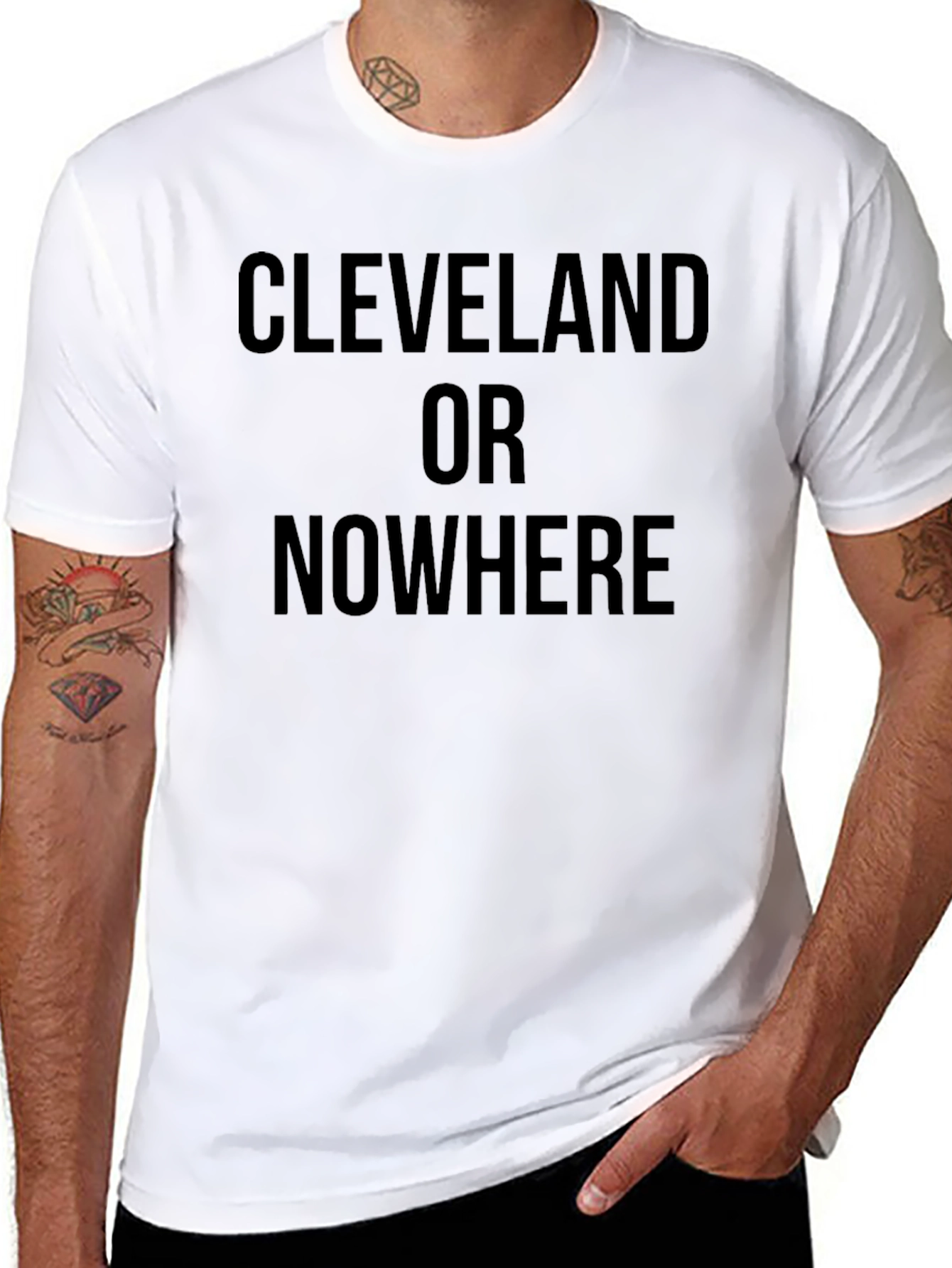 Cleveland or Nowhere T-Shirt - City Pride Tee