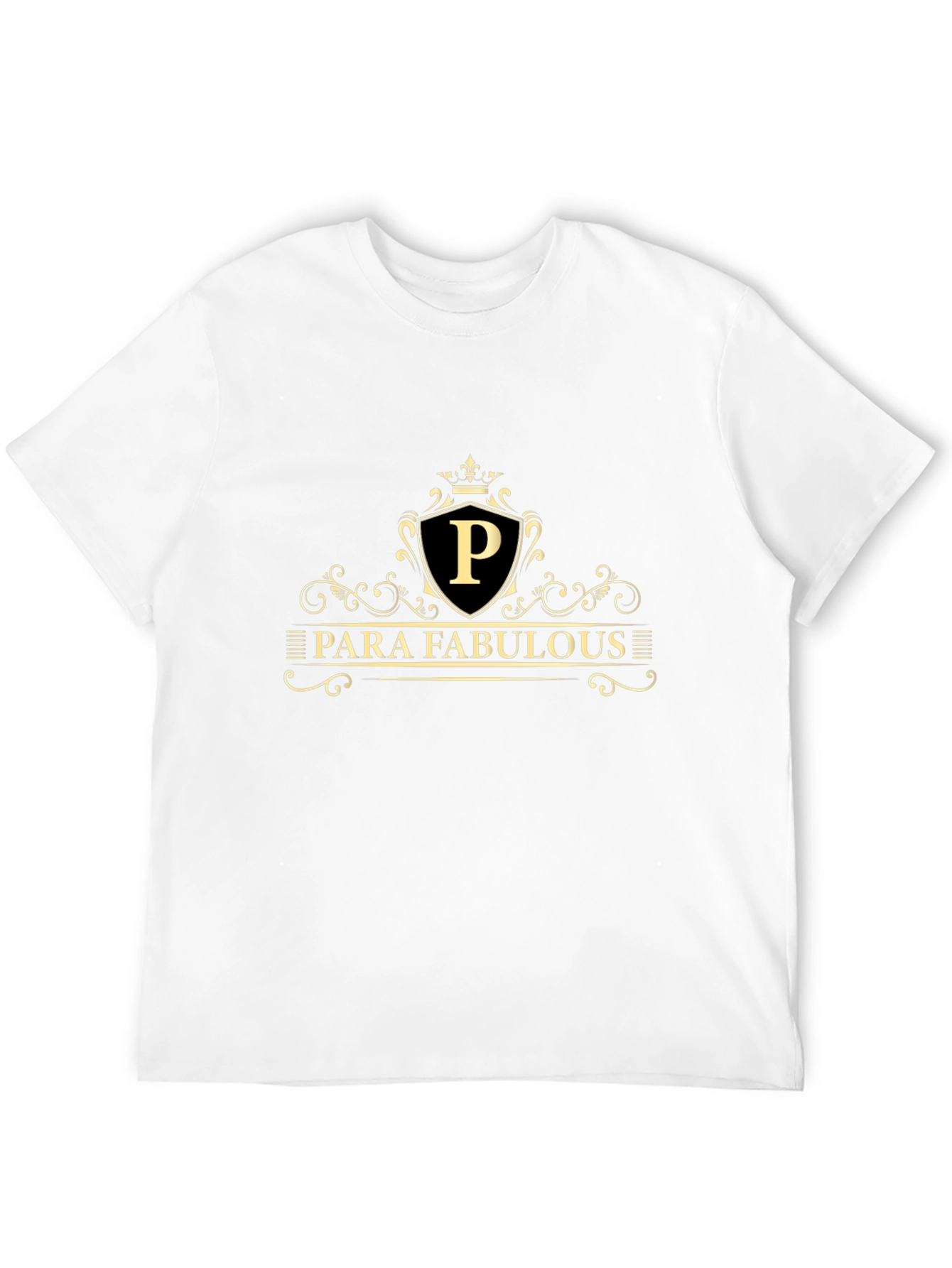 Para Fabulous Black T-Shirt