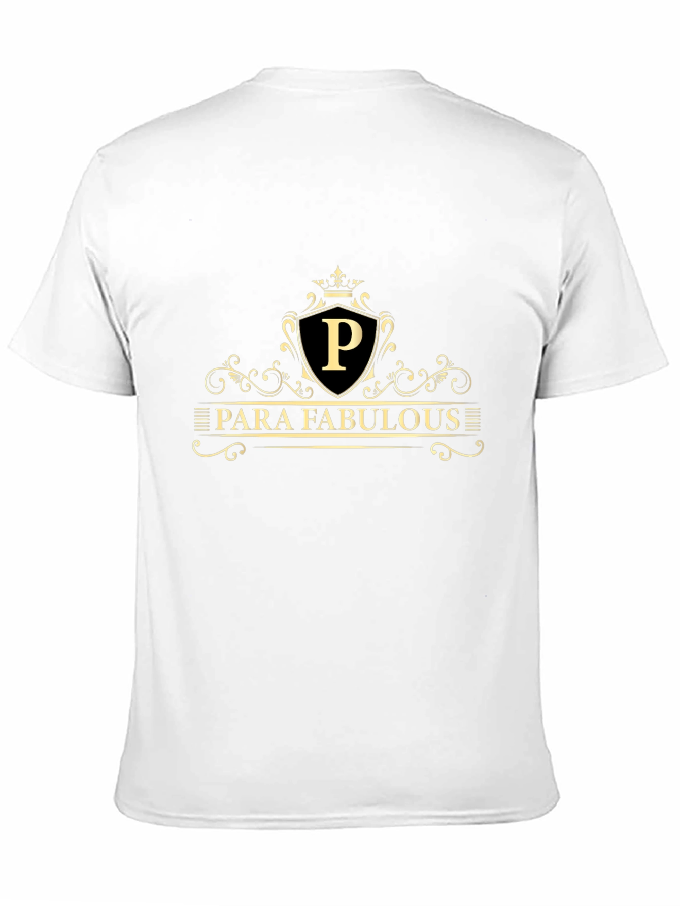Para Fabulous Black T-Shirt