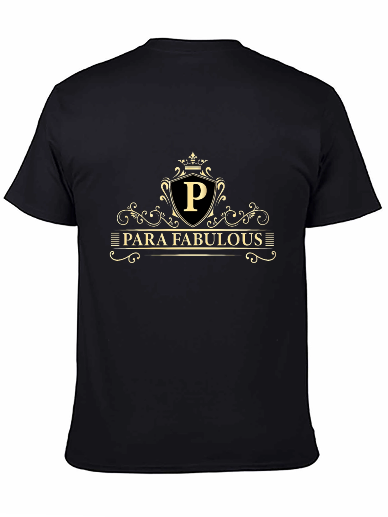 Para Fabulous Black T-Shirt