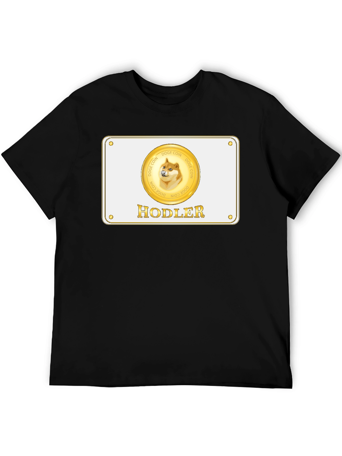 Doge Coin Hodler T-Shirt - Crypto Meme Apparel