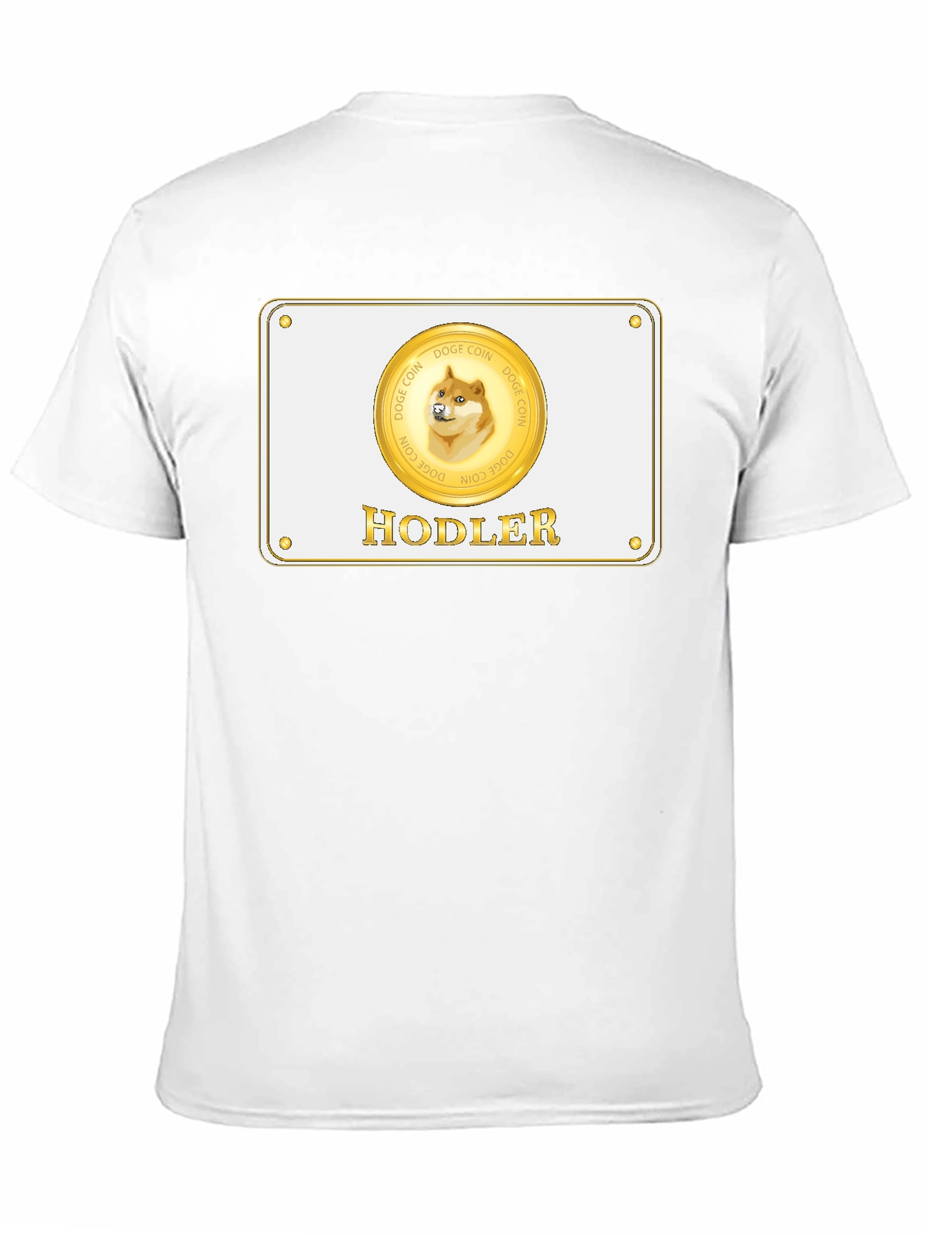 Doge Coin Hodler T-Shirt - Crypto Meme Apparel