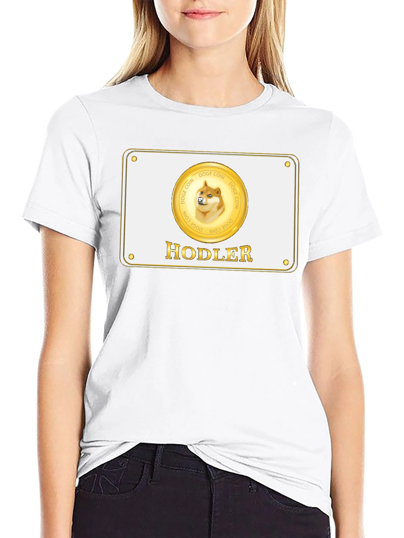 Doge Coin Hodler T-Shirt - Crypto Meme Apparel