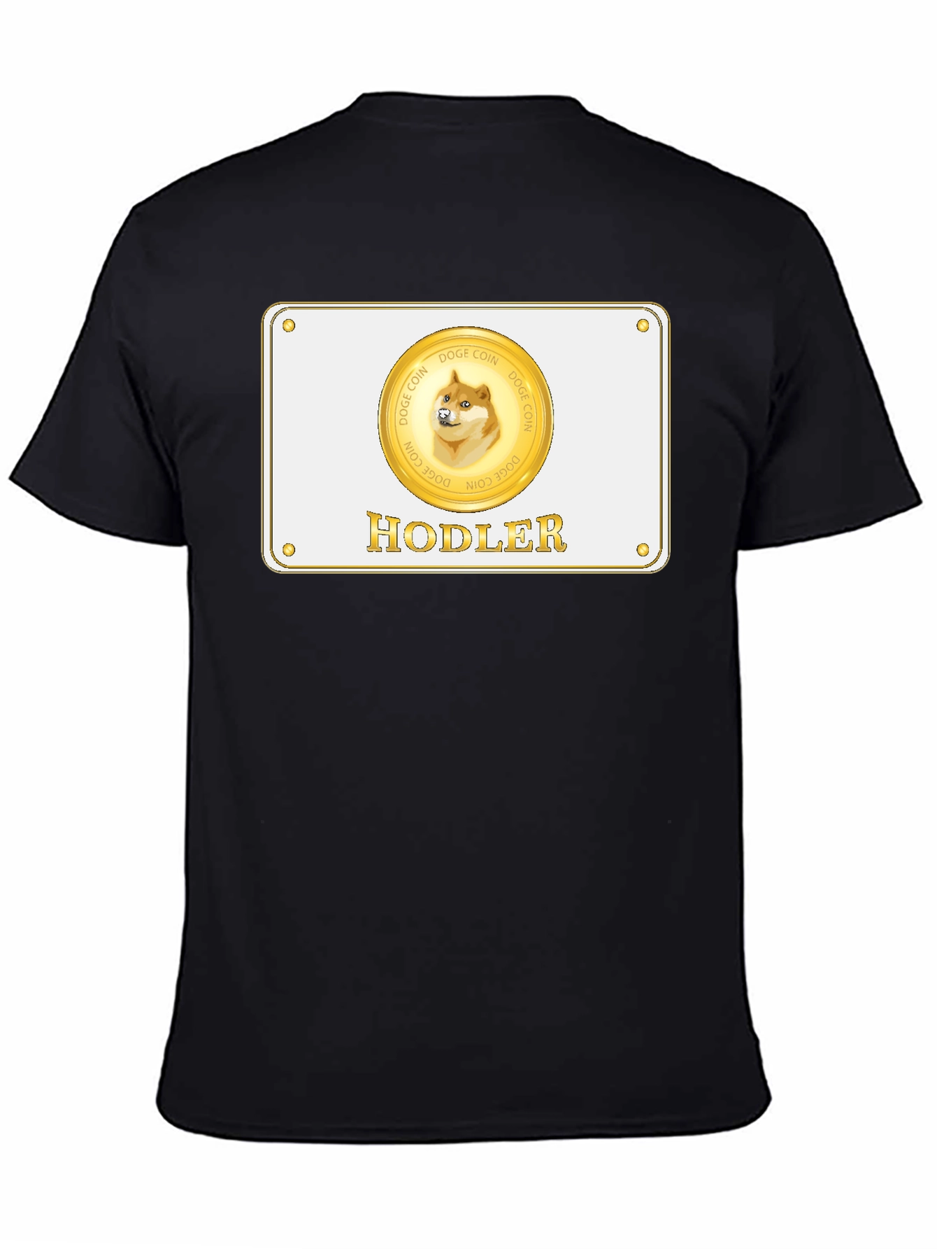 Doge Coin Hodler T-Shirt - Crypto Meme Apparel