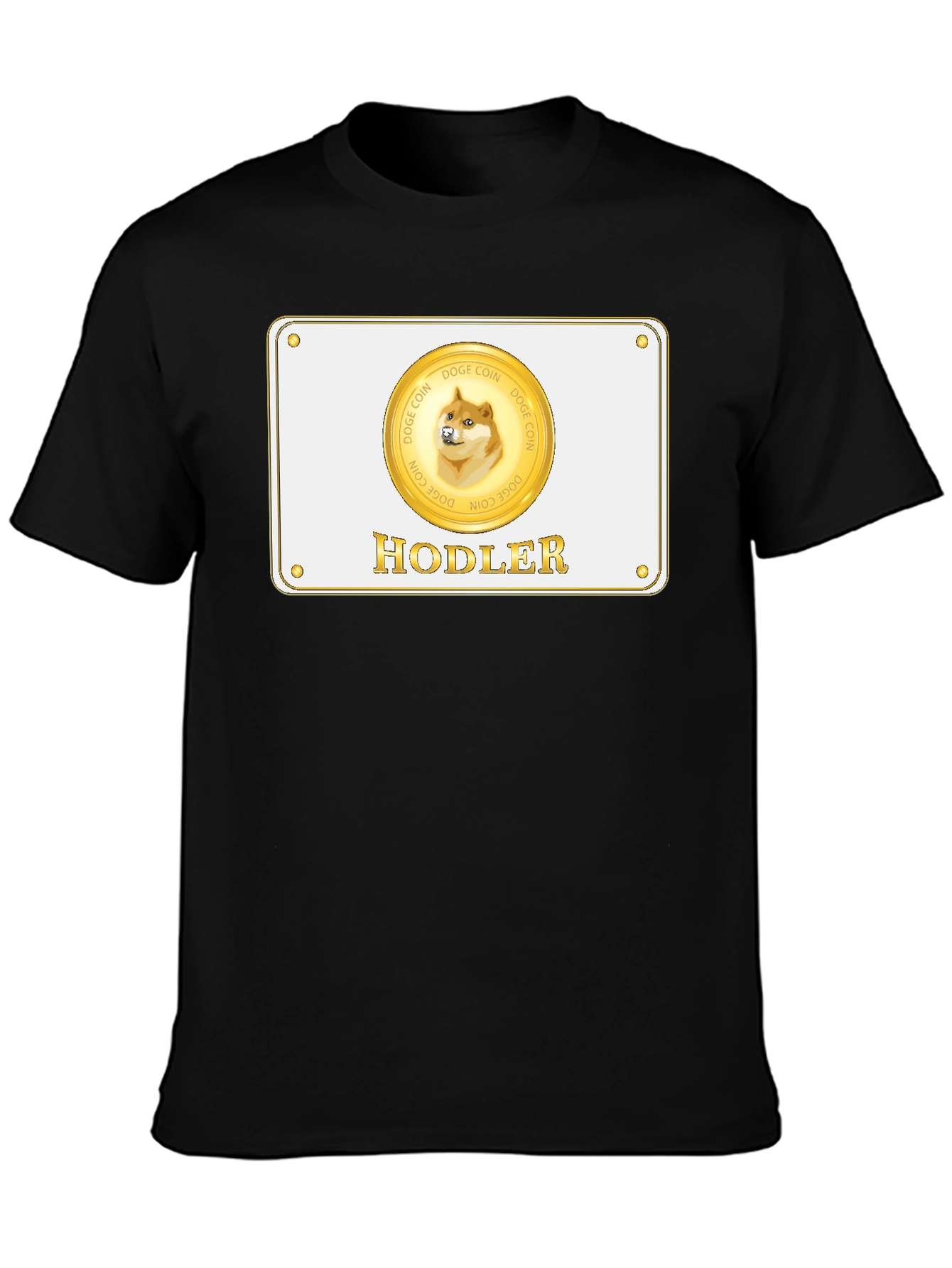 Doge Coin Hodler T-Shirt - Crypto Meme Apparel
