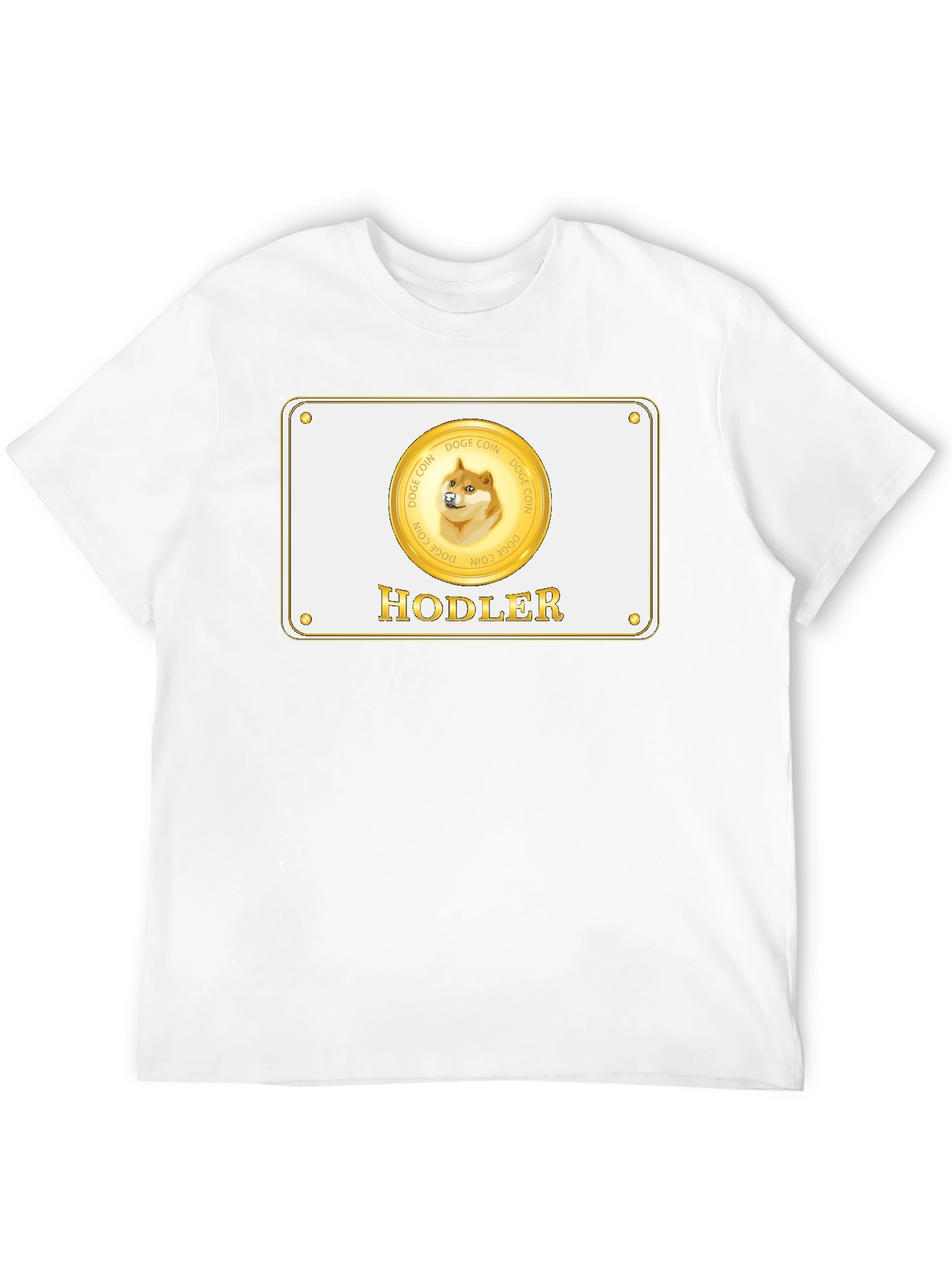 Doge Coin Hodler T-Shirt - Crypto Meme Apparel