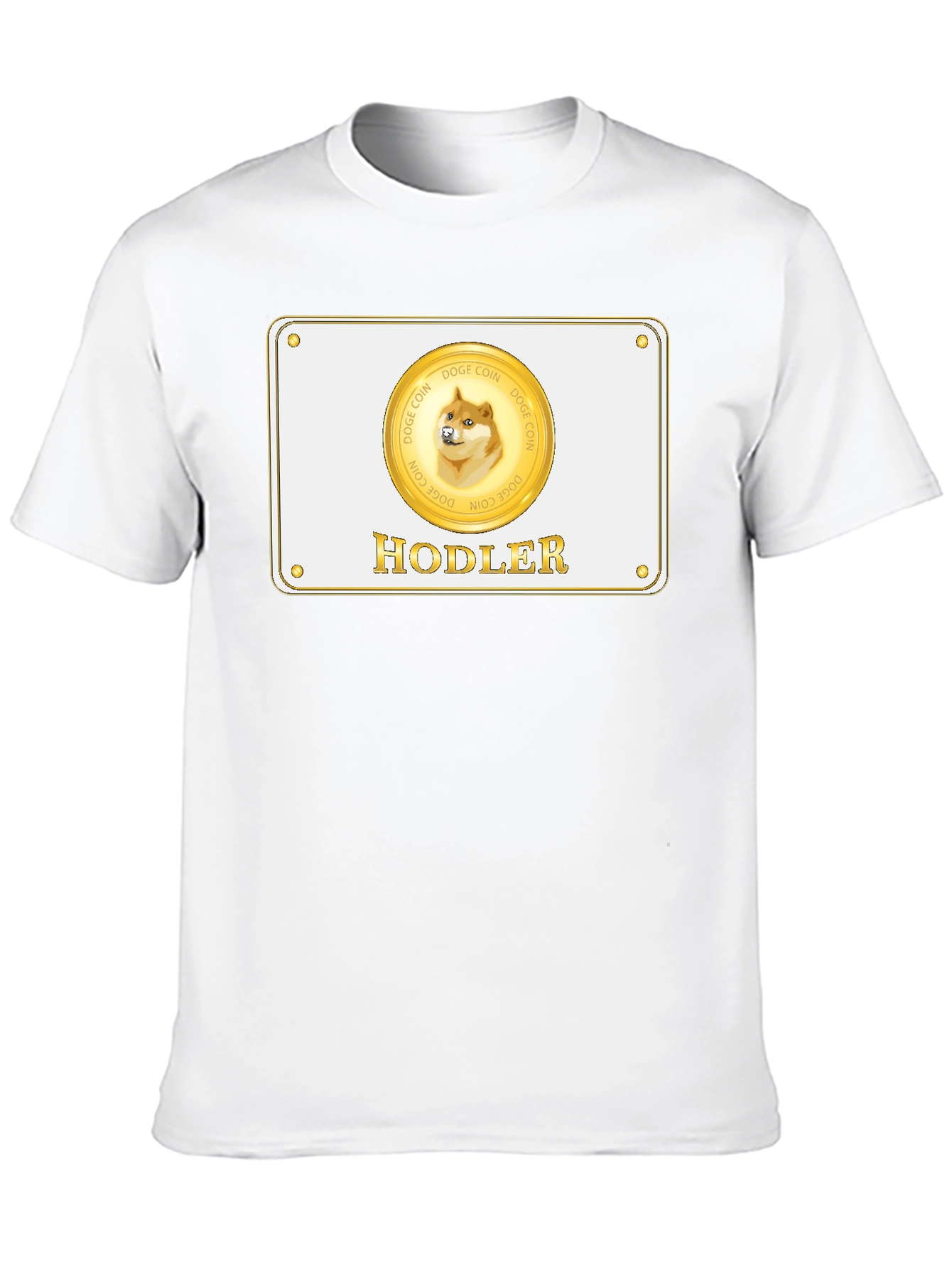 Doge Coin Hodler T-Shirt - Crypto Meme Apparel