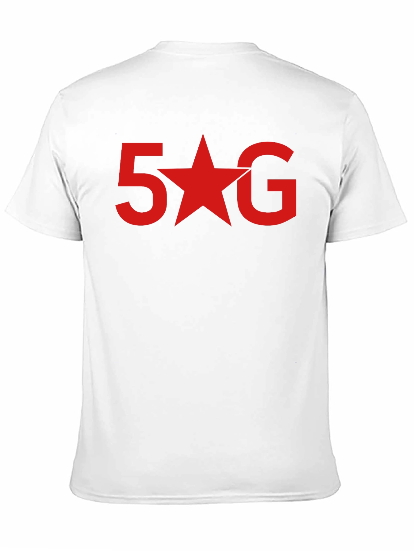 5 Star G Graphic Tee - Modern Black T-Shirt