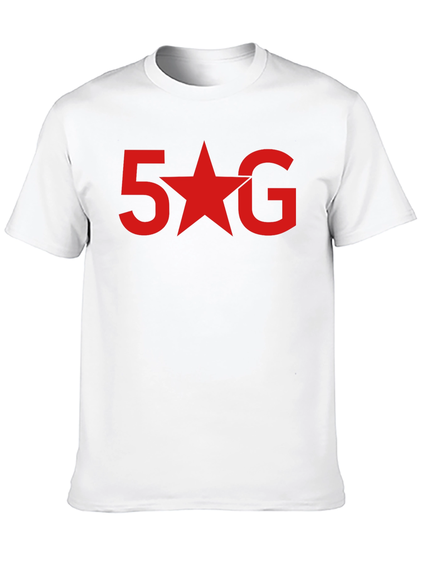 5 Star G Graphic Tee - Modern Black T-Shirt