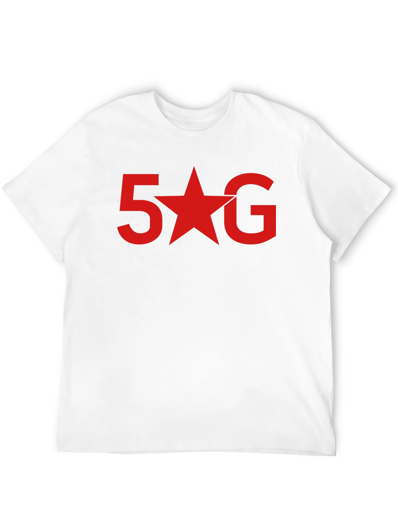 5 Star G Graphic Tee - Modern Black T-Shirt