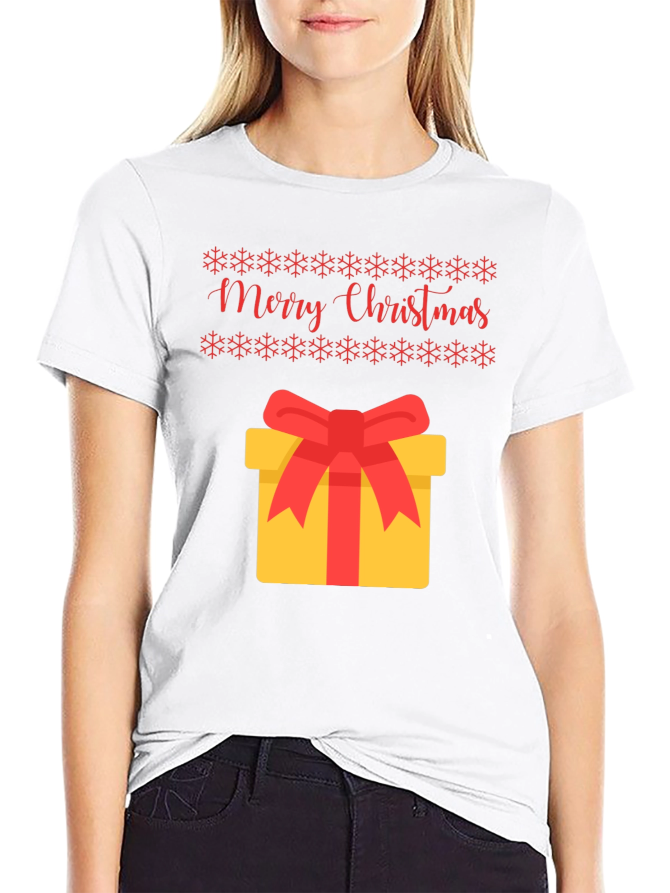 Festive Merry Christmas Gift T-Shirt