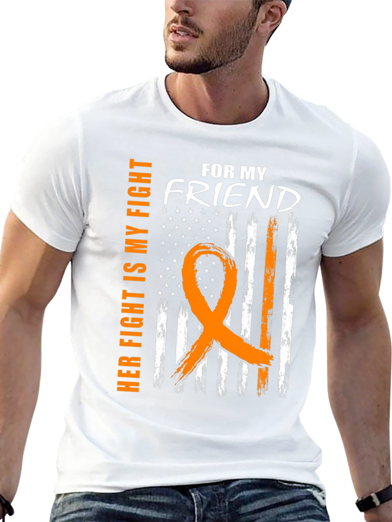 Friend Fight Awareness Graphic Tee