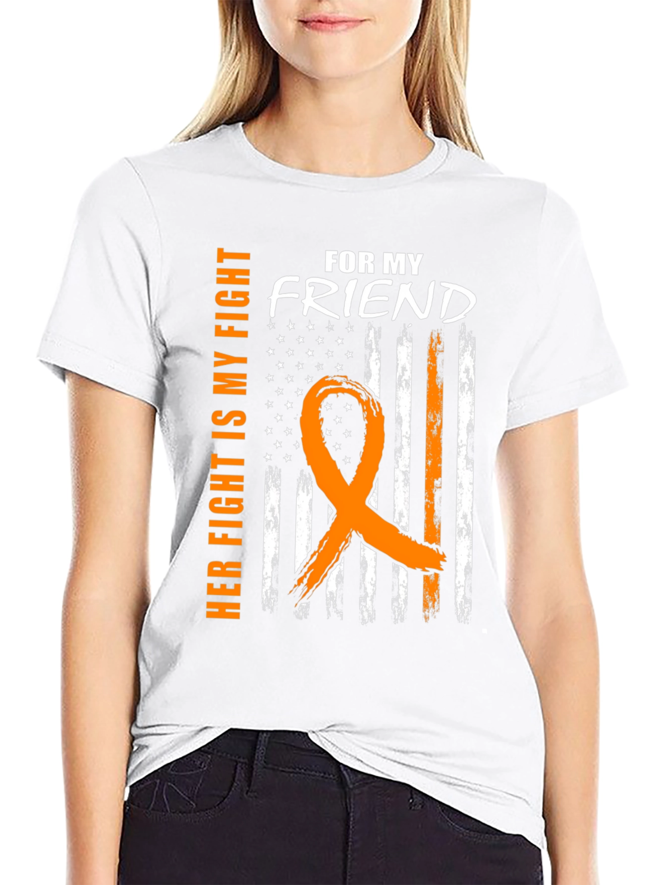 Friend Fight Awareness Graphic Tee
