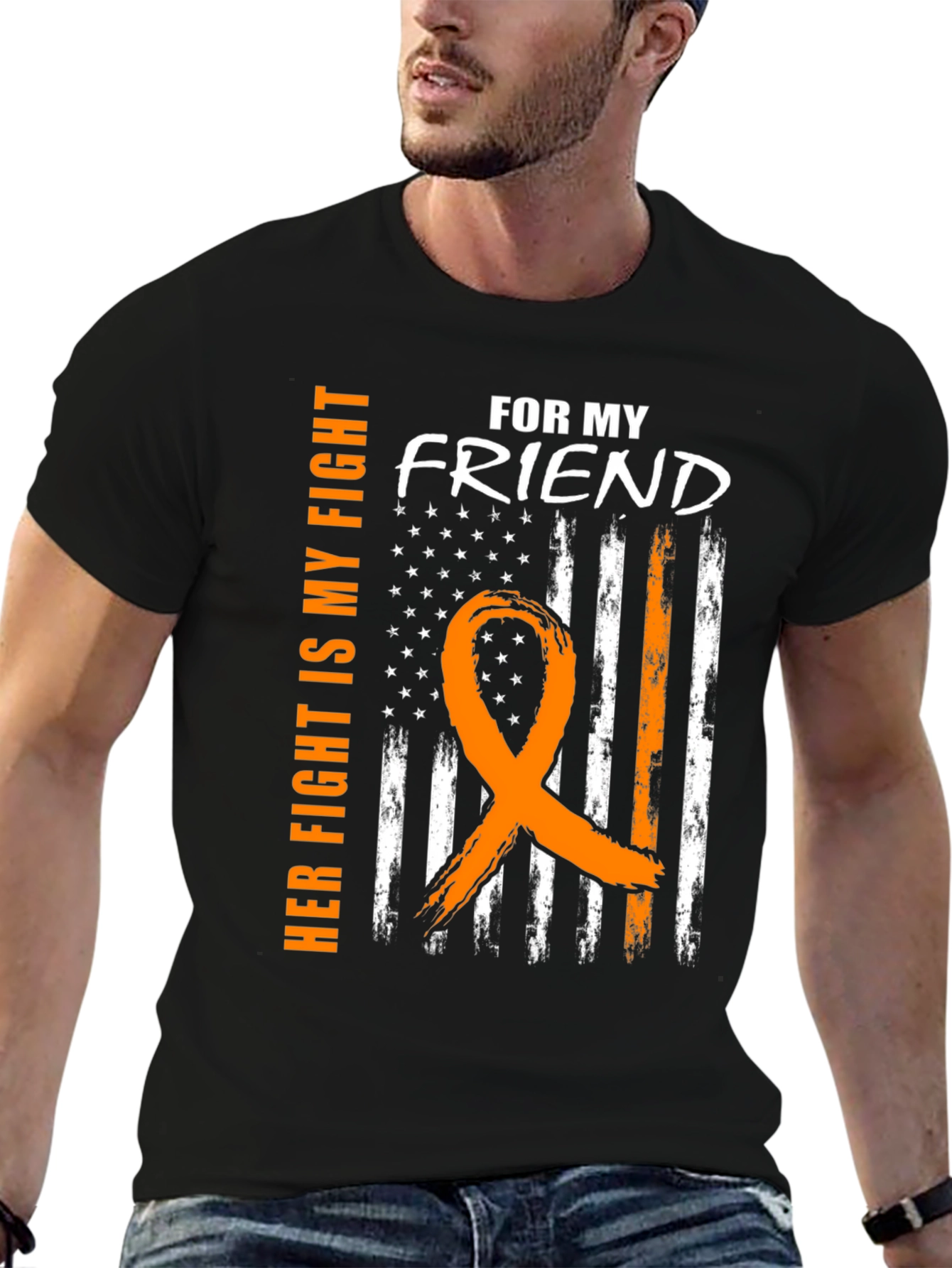 Friend Fight Awareness Graphic Tee