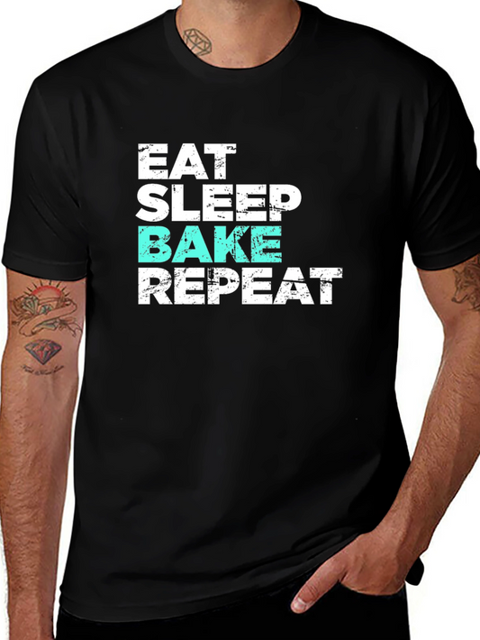 Eat Sleep Bake Repeat T-Shirt