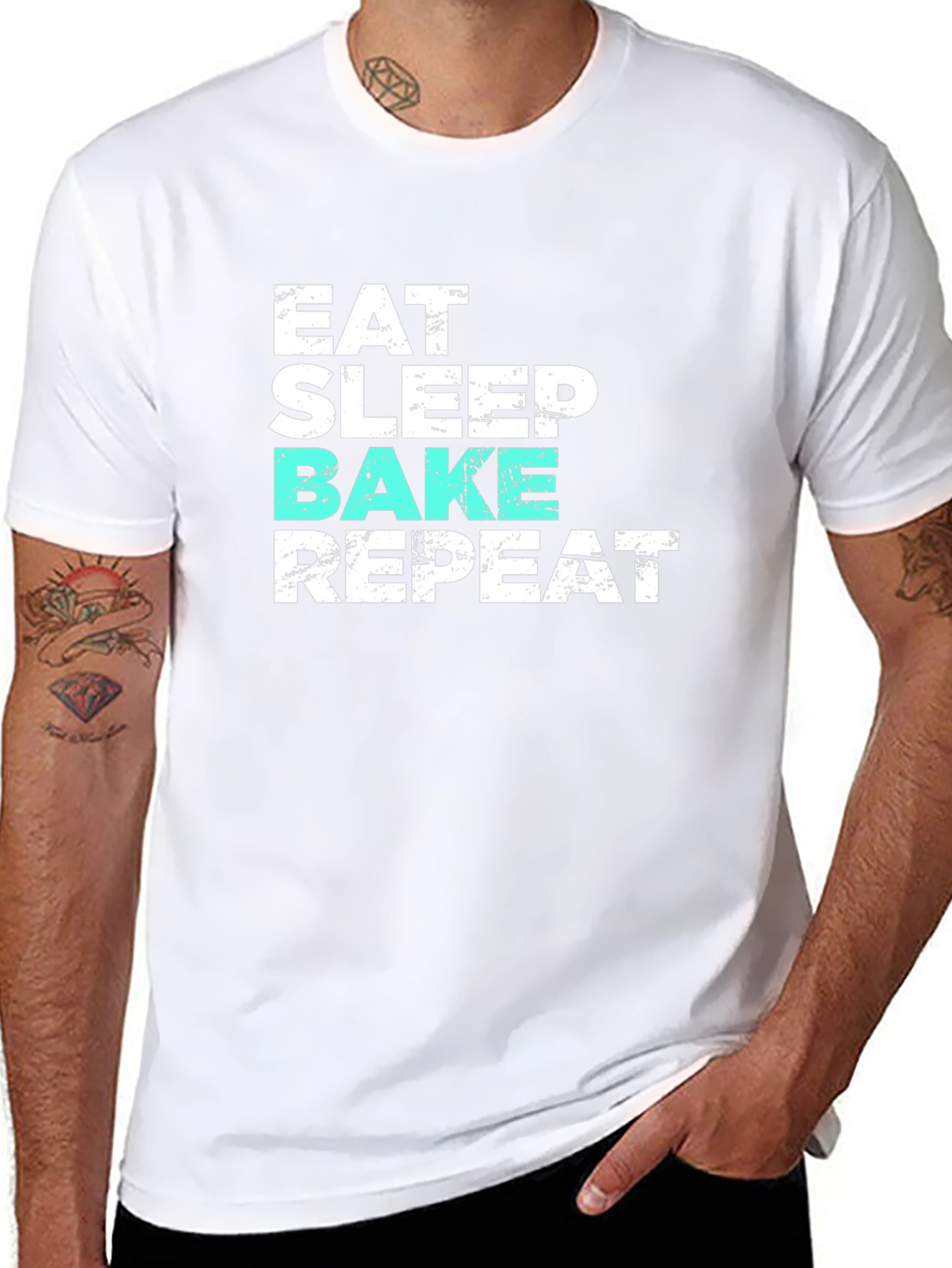 Eat Sleep Bake Repeat T-Shirt