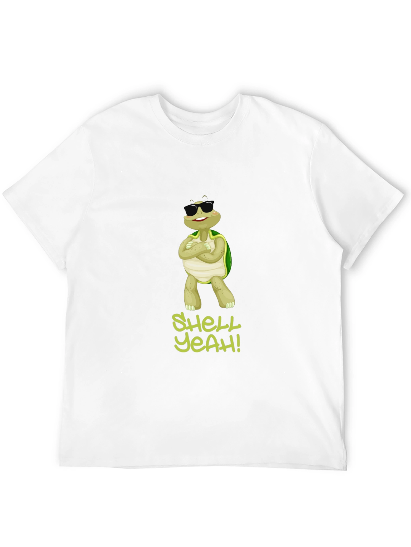 Shell Yeah! Turtle Graphic Tee - Cool and Comfy