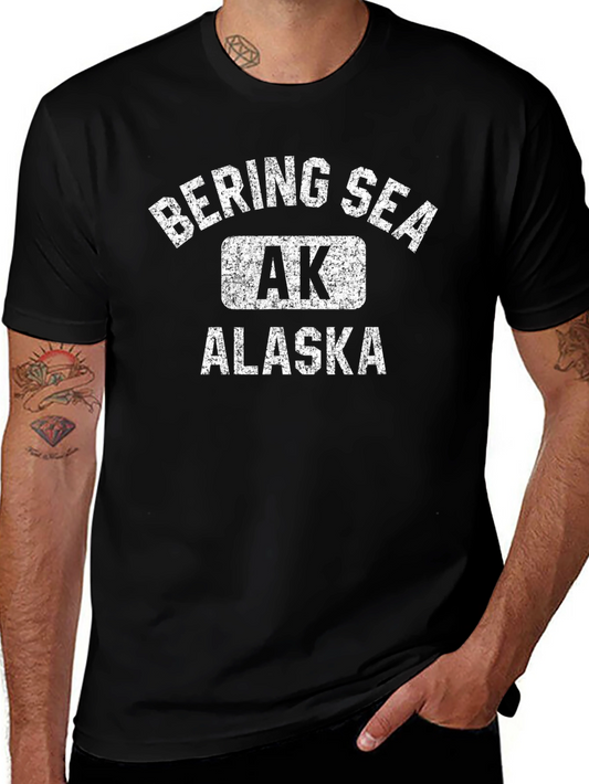 Bering Sea AK Alaska Graphic T-Shirt