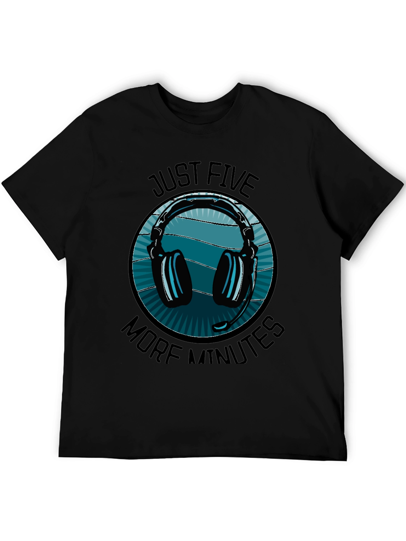 Just Five More Minutes Gaming Headset T-Shirt