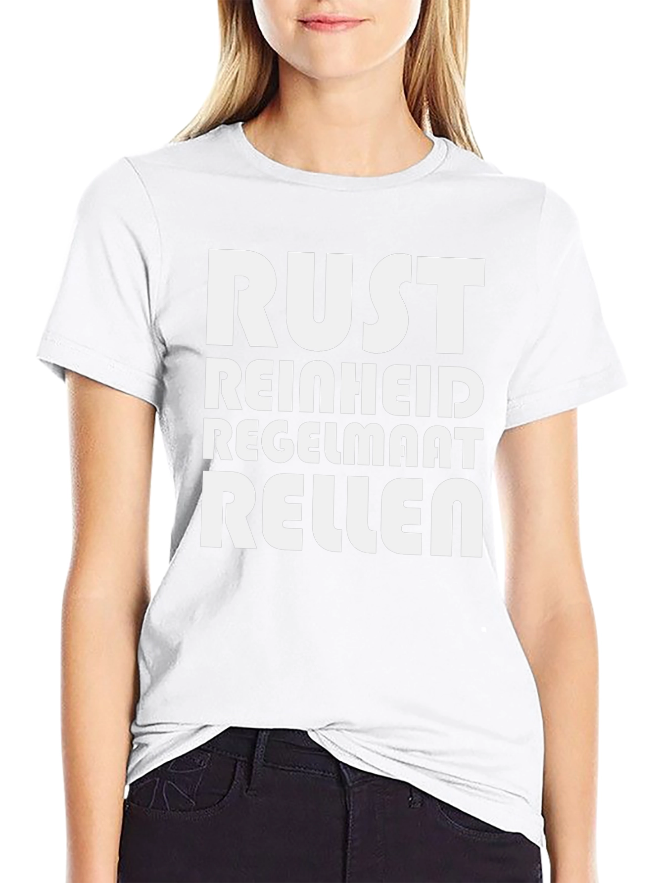 RUST REINHEID REGELMAAT RELLEN T-Shirt