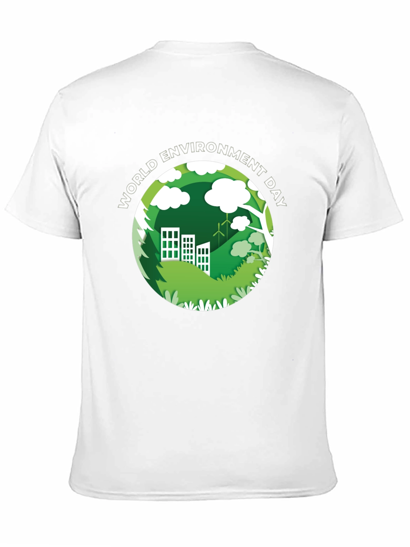 World Environment Day Black T-Shirt