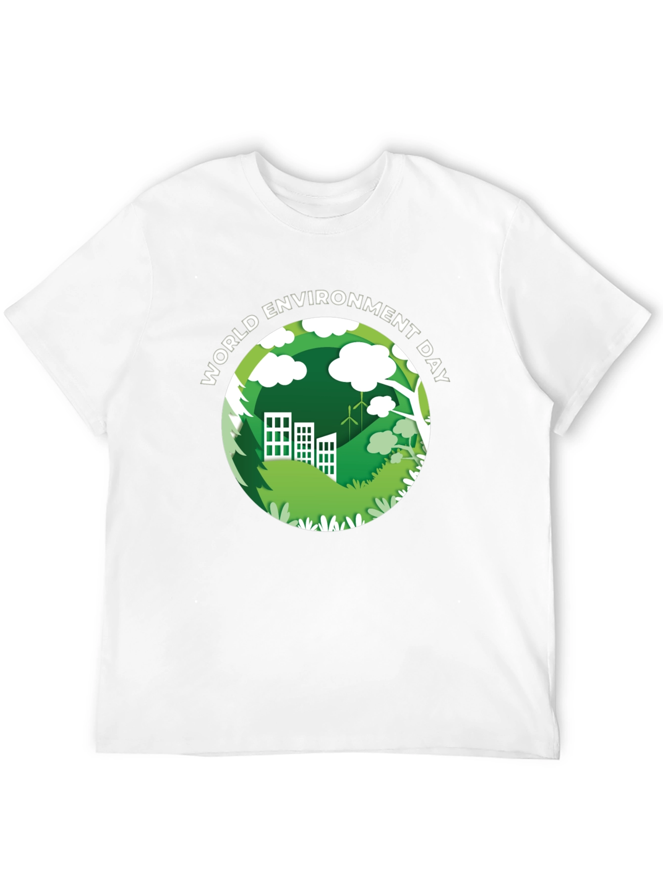 World Environment Day Black T-Shirt
