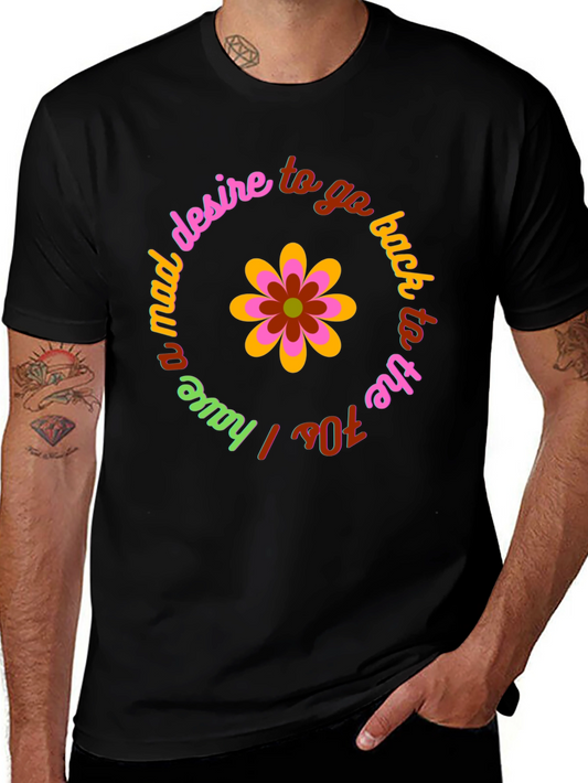 Retro 70s Vibe T-Shirt - Mad Desire Design