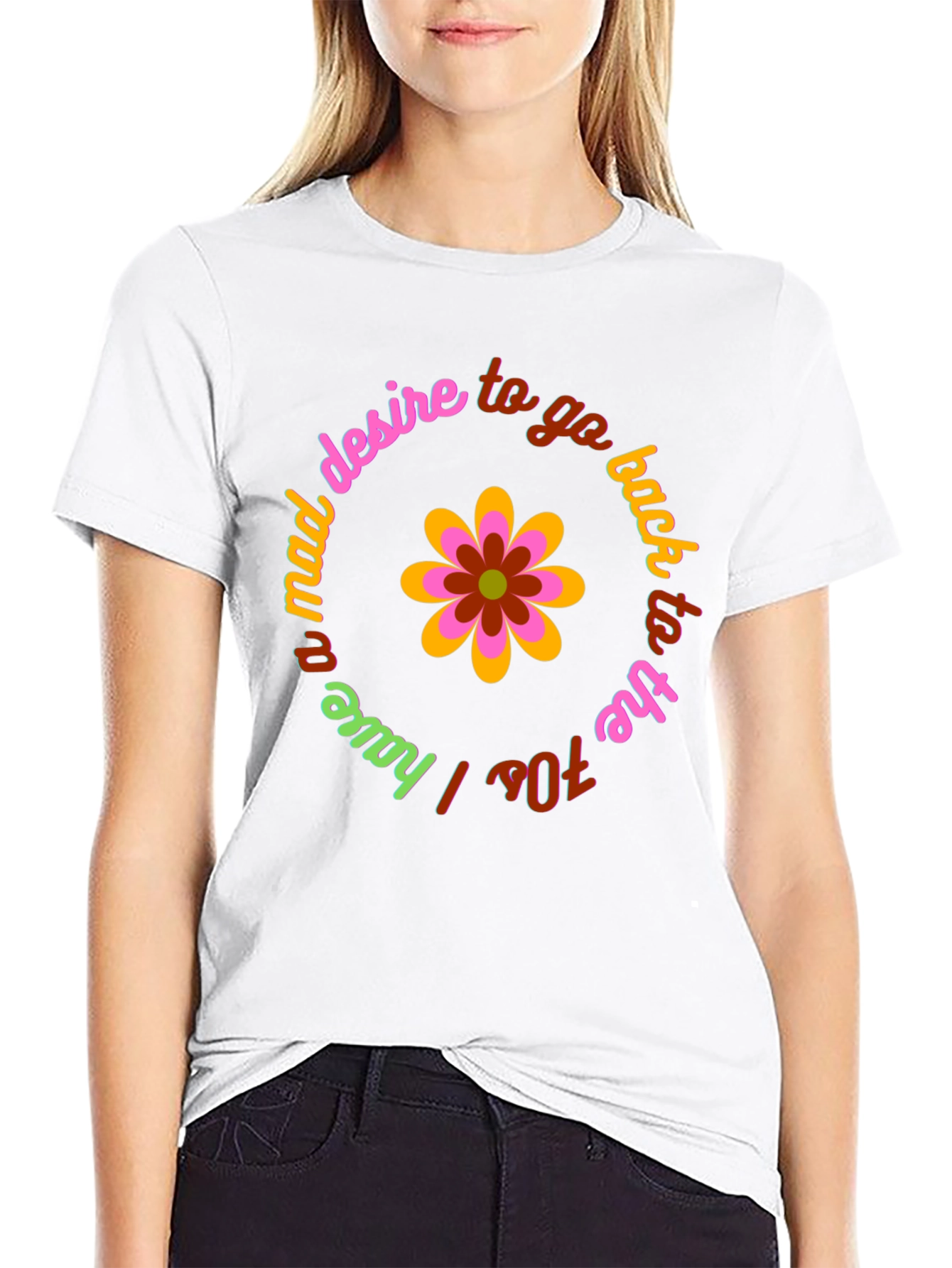 Retro 70s Vibe T-Shirt - Mad Desire Design