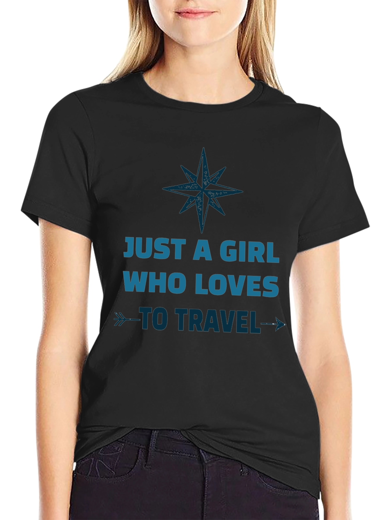 Just a Girl Who Loves to Travel T-Shirt