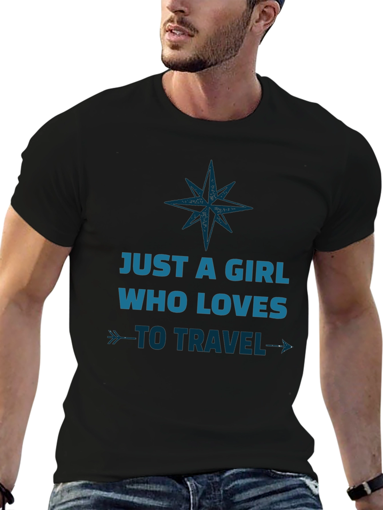 Just a Girl Who Loves to Travel T-Shirt